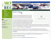 Tablet Screenshot of gcmetrec.com